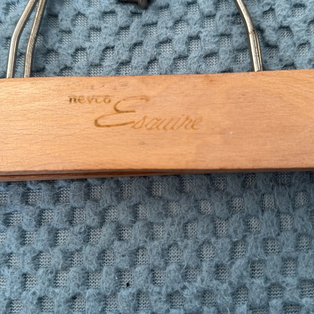 Vintage Nevco Esquire Wooden Pants or Skirt Hanger